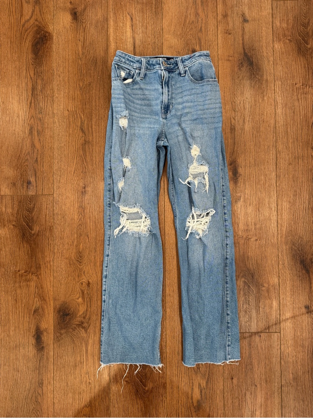 Hollister Ultra High Rise Dad Jean 0